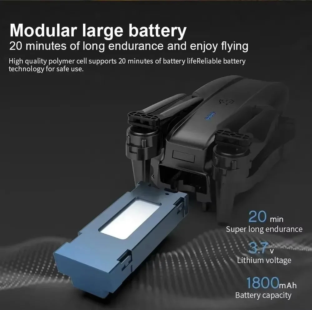 E99 Pro K3 Drone Quadcopter Remote Control Handle Four Axis Aircraft HD 6K Photography UAV Altitude Fixation Helicopter Toys