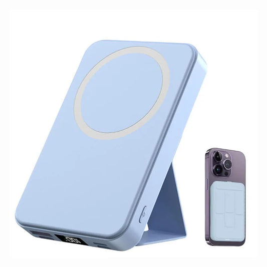 Large capacity 10000 mAh portable charging treasure, support dual device fast charging, travel daily multi-functional convenient