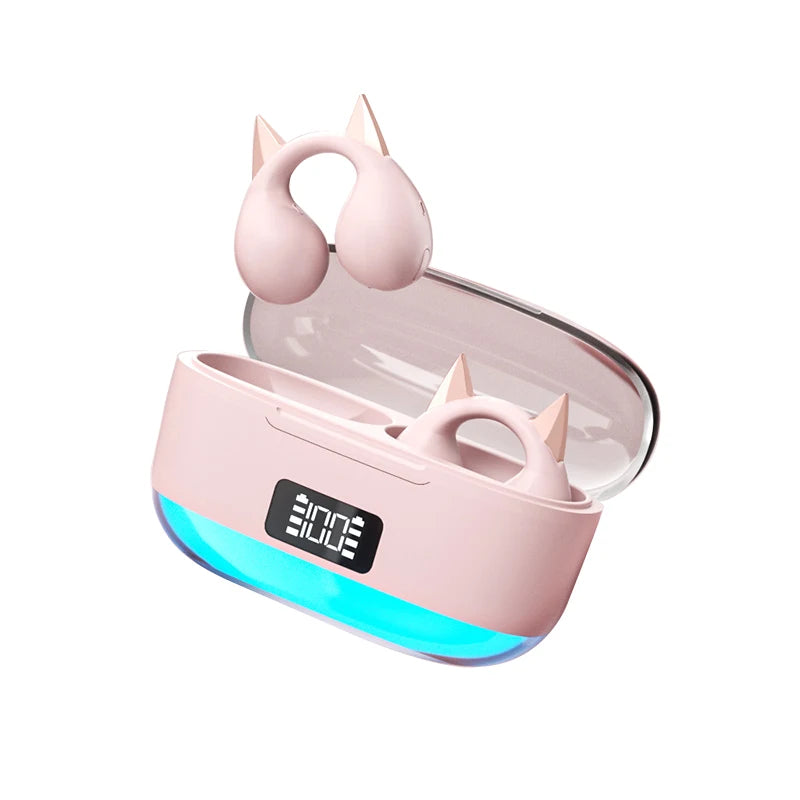 2024 TWS Bluetooth Earbuds 60H standby time BT5.3 HD Sound, 7ms Low Latency Gaming, Directional Sound Control, IP4 Waterproof