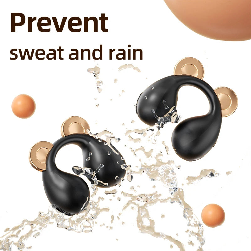 2024 TWS Bluetooth Earbuds 60H standby time BT5.3 HD Sound, 7ms Low Latency Gaming, Directional Sound Control, IP4 Waterproof