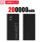 Oneplus CCC Certification Powerbank 120W Fast Charging 200000mAh High Capacity Power Bank Portable External Battery For Iphone