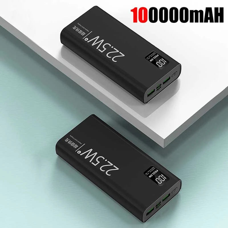 Lenovo 200000mAh 22.5w Large Capacity Portable Super Fast Power Bank Digital Display External Battery For Magsafe For iphone