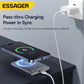 Essager Thin Wireless Power Bank Magnetic 20W 5000mAh Portable Fast Charging External Battery for Magsafe For iPhone 17 16 15 14