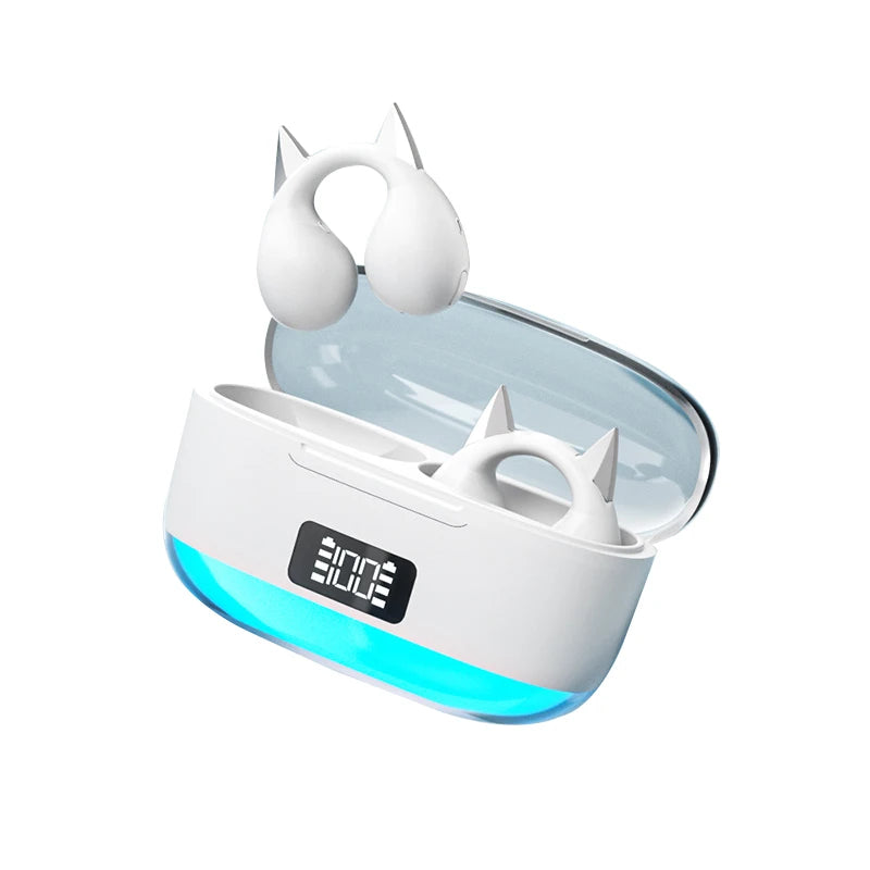 2024 TWS Bluetooth Earbuds 60H standby time BT5.3 HD Sound, 7ms Low Latency Gaming, Directional Sound Control, IP4 Waterproof