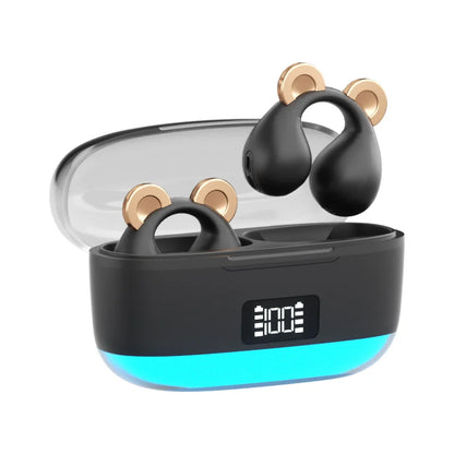 2024 TWS Bluetooth Earbuds 60H standby time BT5.3 HD Sound, 7ms Low Latency Gaming, Directional Sound Control, IP4 Waterproof