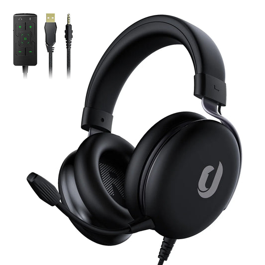 Wired Gaming Headset for Switch PS4 PS5 Xbox One S/X - Stereo Sound Headphones with Microphone, with PC Laptop Mobile Devices