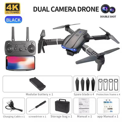 E99 Pro K3 Drone Quadcopter Remote Control Handle Four Axis Aircraft HD 6K Photography UAV Altitude Fixation Helicopter Toys