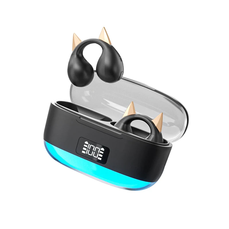 2024 TWS Bluetooth Earbuds 60H standby time BT5.3 HD Sound, 7ms Low Latency Gaming, Directional Sound Control, IP4 Waterproof