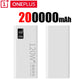 Oneplus CCC Certification Powerbank 120W Fast Charging 200000mAh High Capacity Power Bank Portable External Battery For Iphone